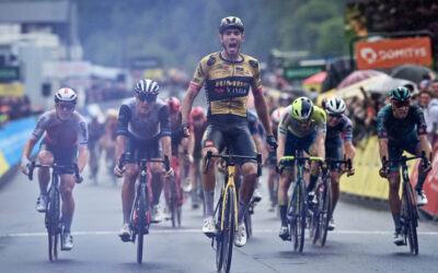 Christophe Laporte gana la primera etapa del Dauphiné