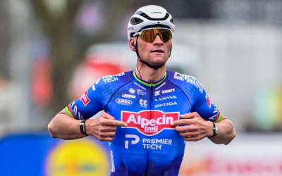 Mathieu van der Poel arrasa en la Omloop Het Nieuwsblad
